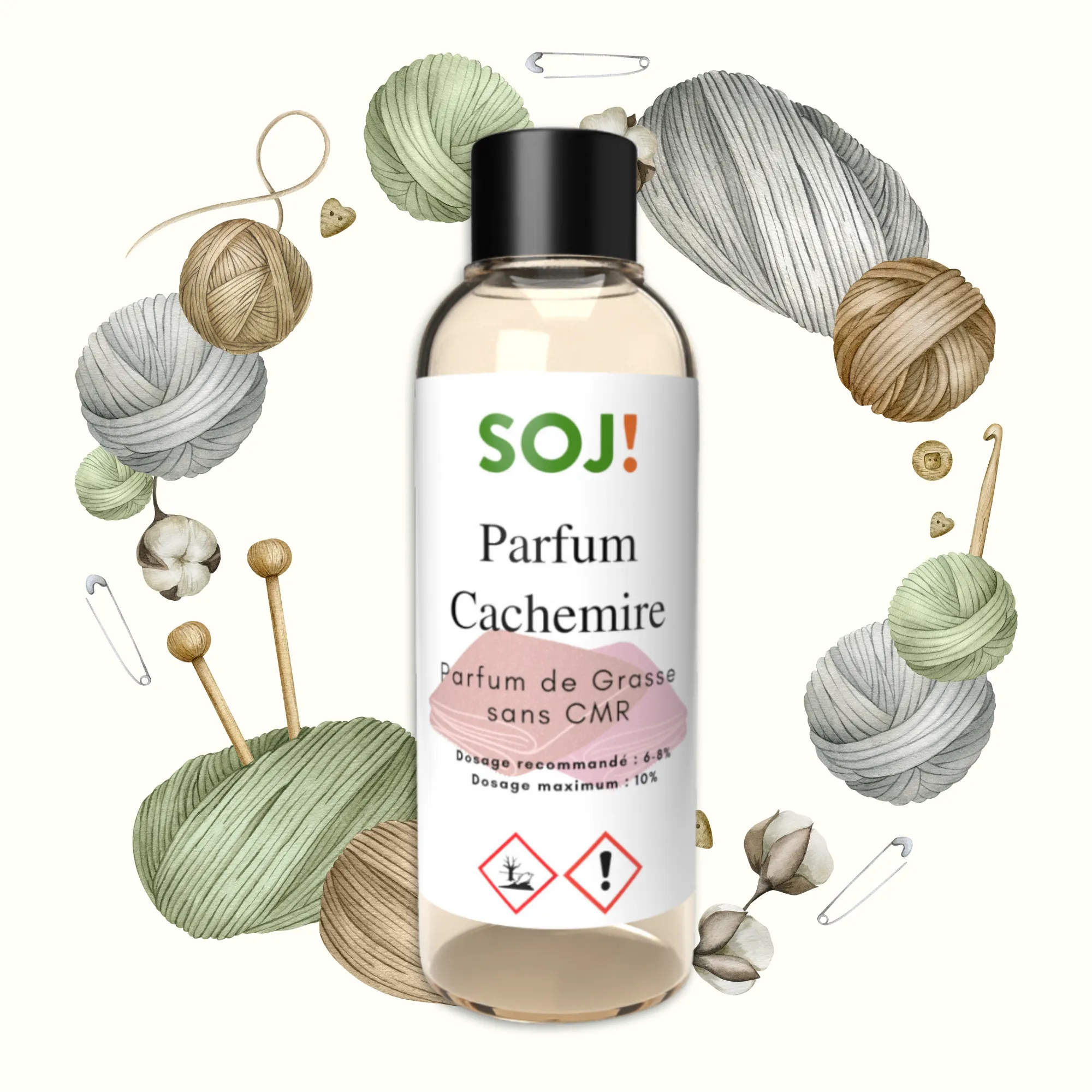 Parfum pour bougies – Cachemire