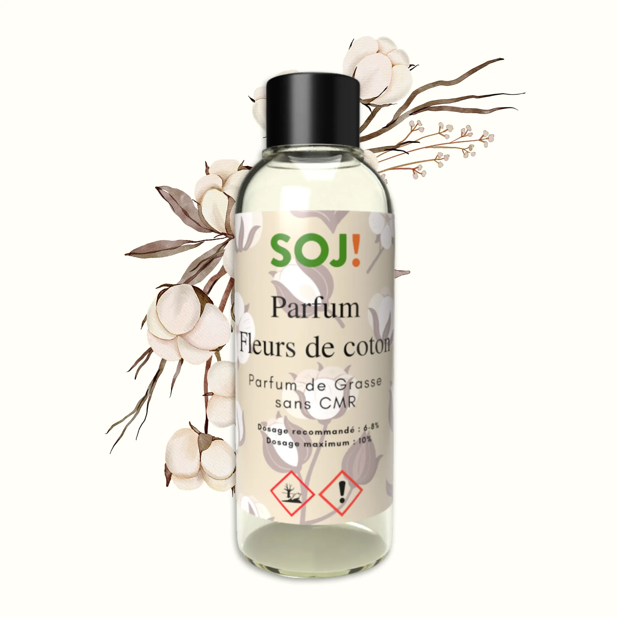 Parfum pour bougies -  Fleurs de coton