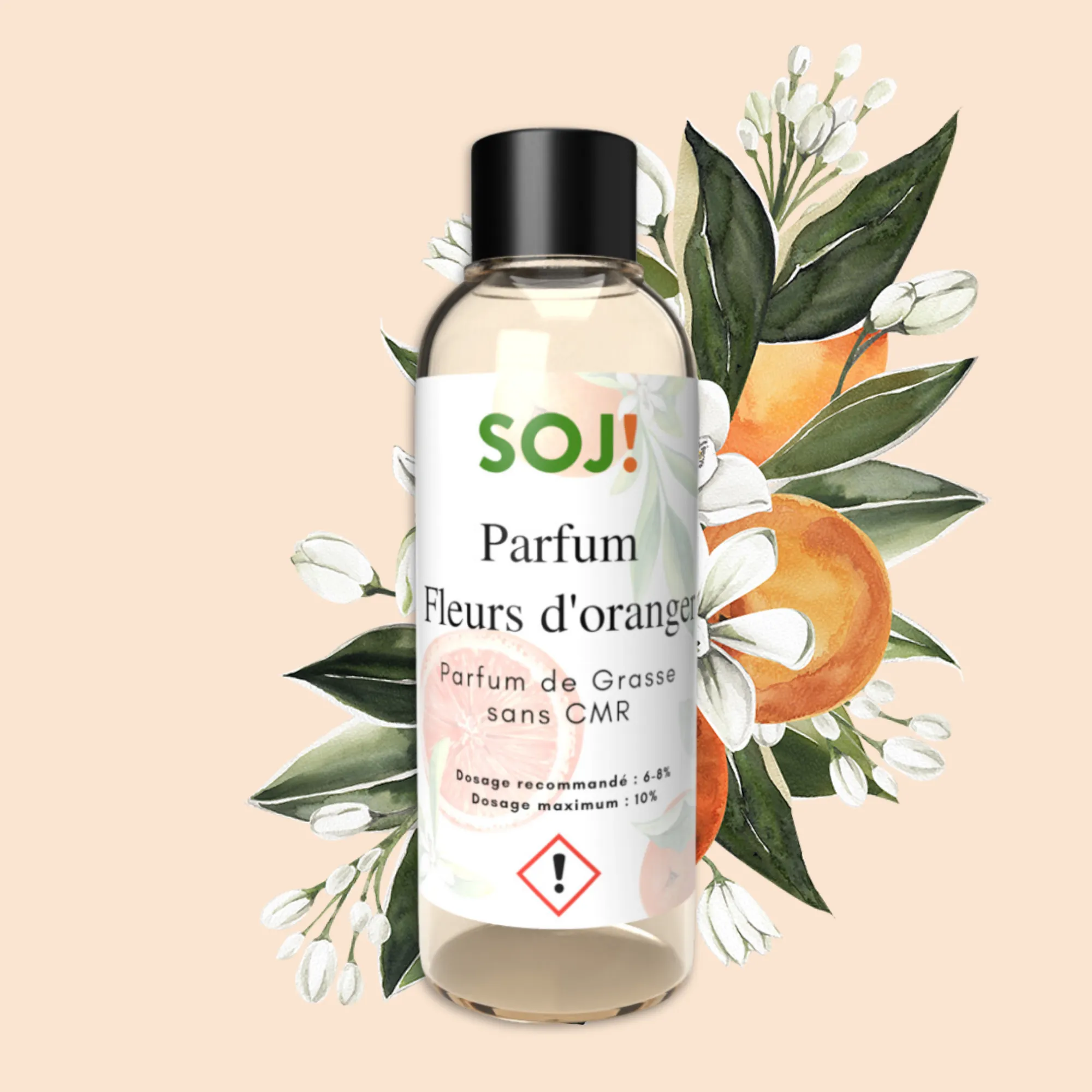 Parfum pour bougies – Fleurs d’oranger