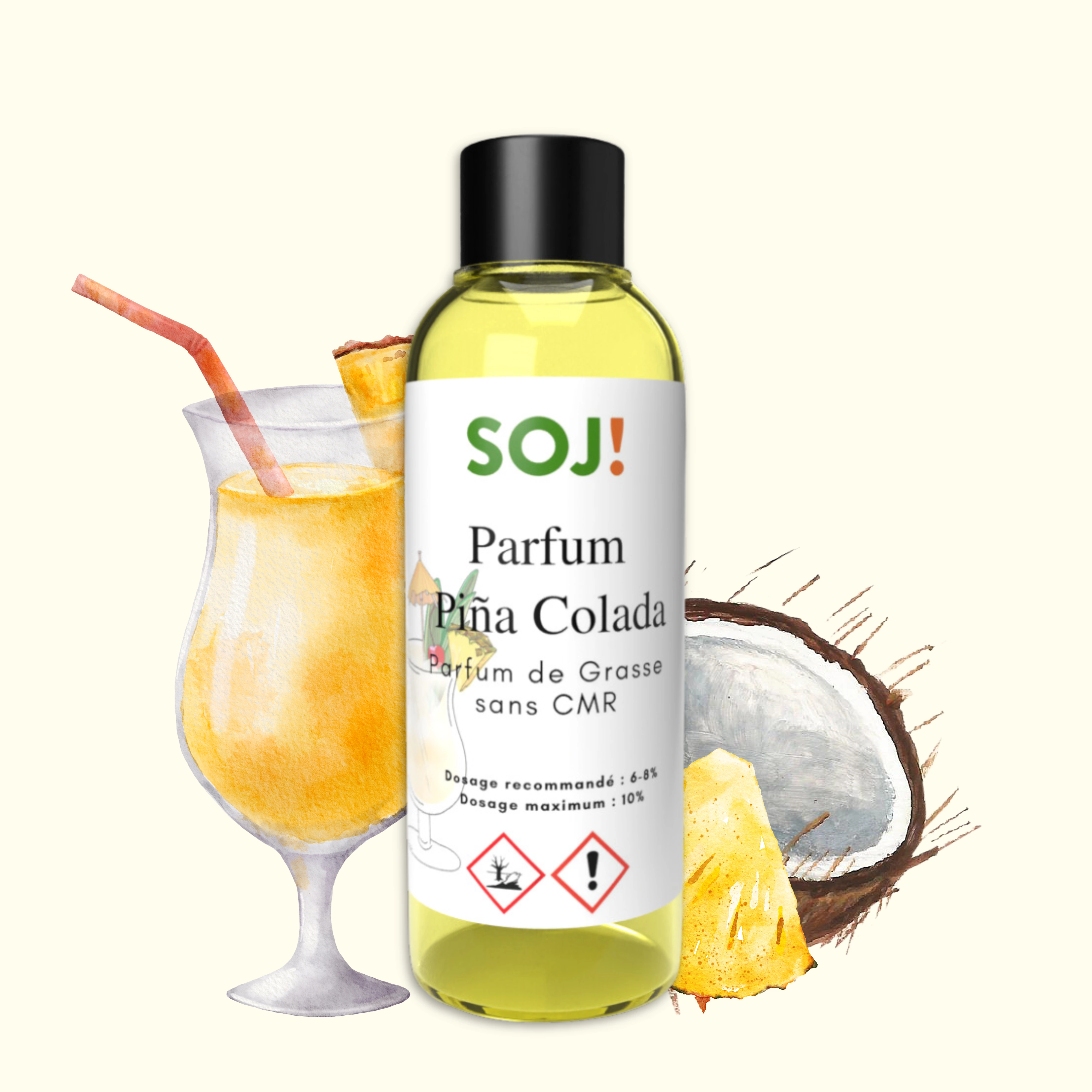 Parfum pour bougies – Pina colada