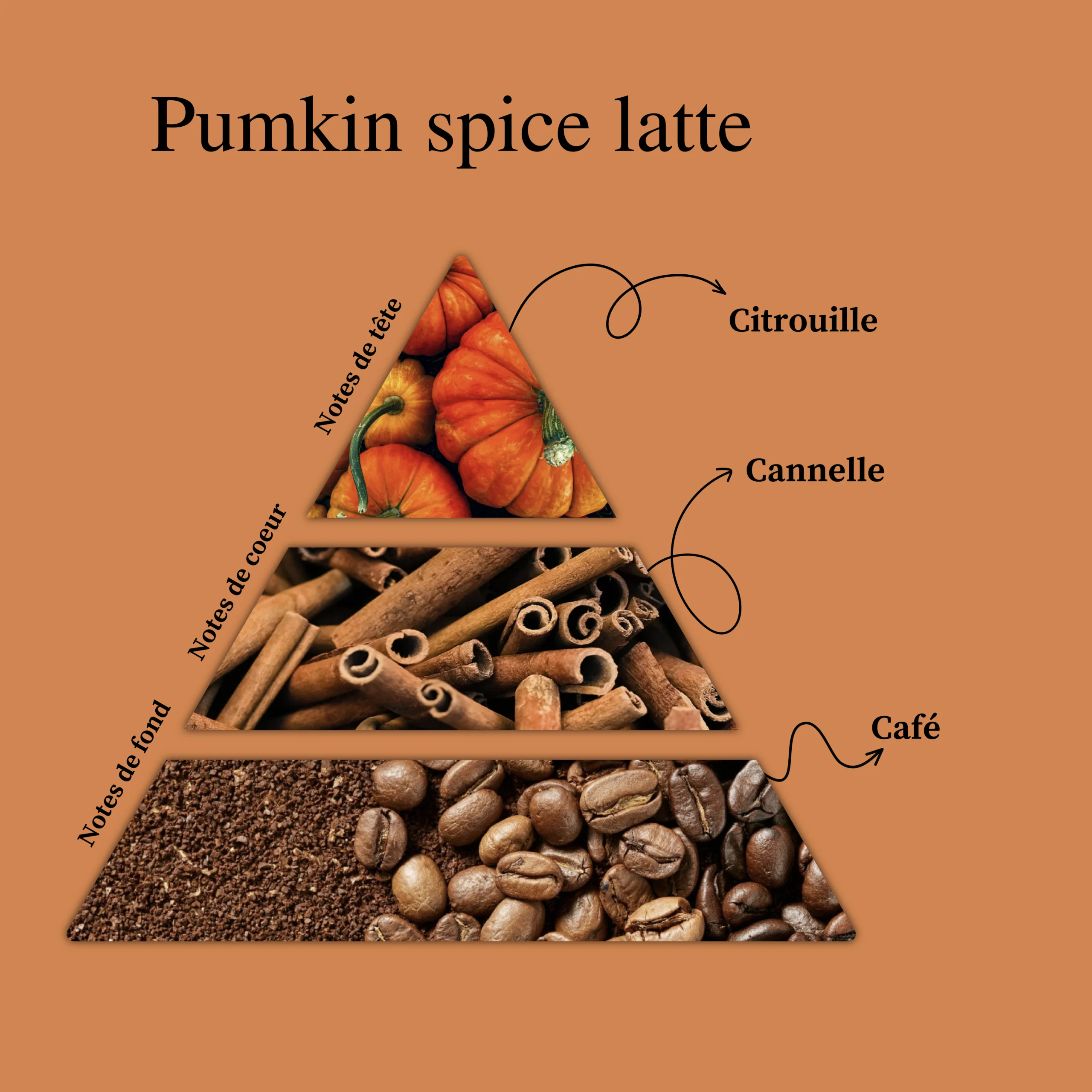 Parfum pour bougies &ndash; Pumpkin spice latte &mdash; vue 2