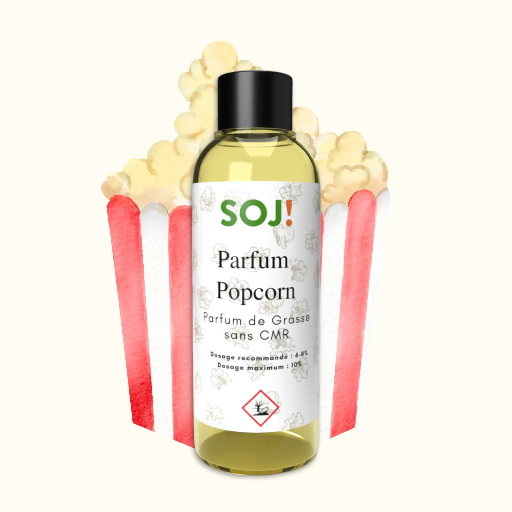 Parfum pour bougies – Popcorn