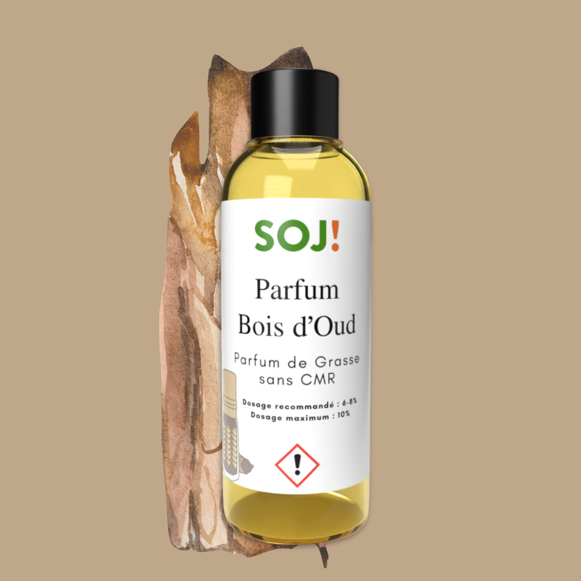 Parfum pour bougies – Bois d’Oud