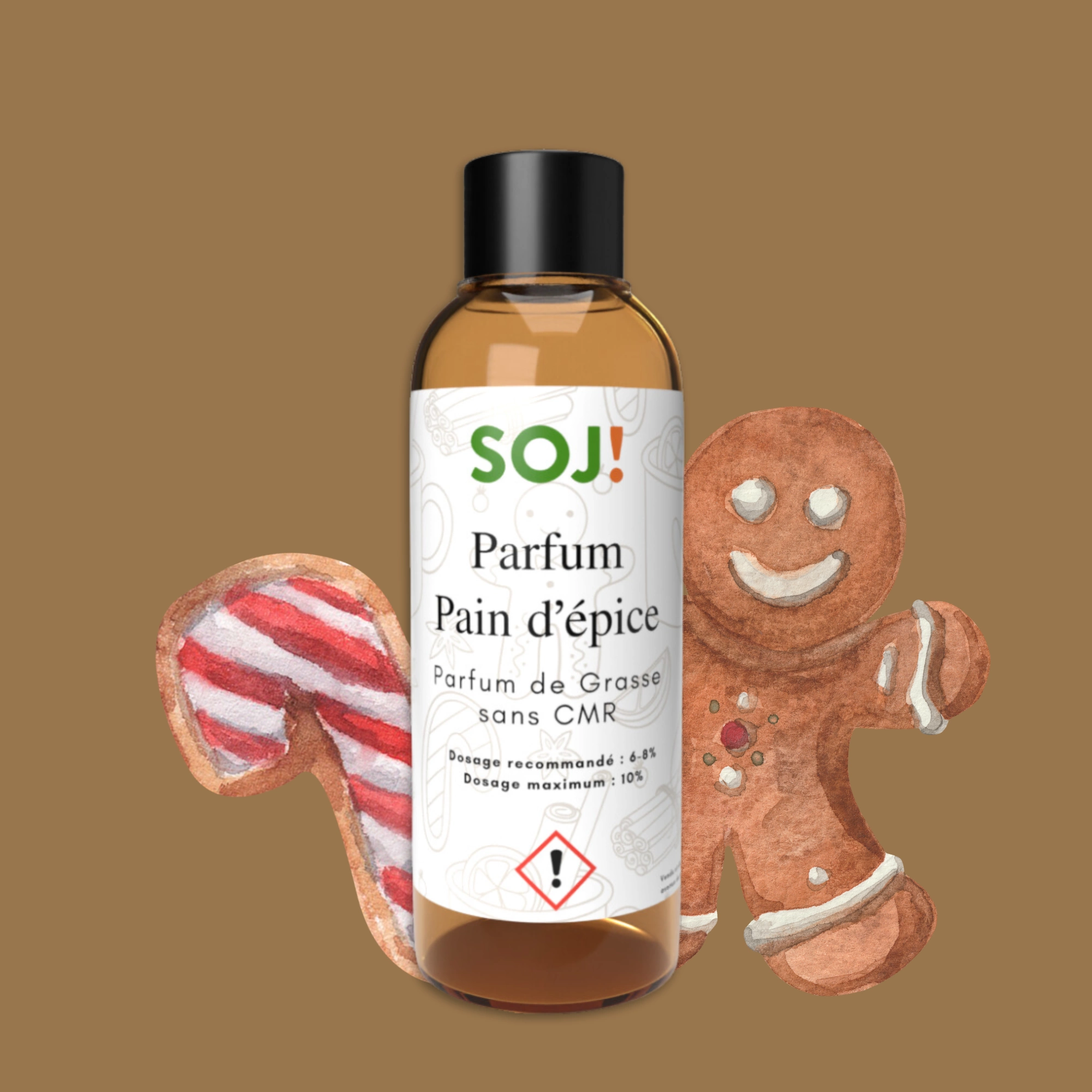 Parfum pour bougies – Pain d’épices