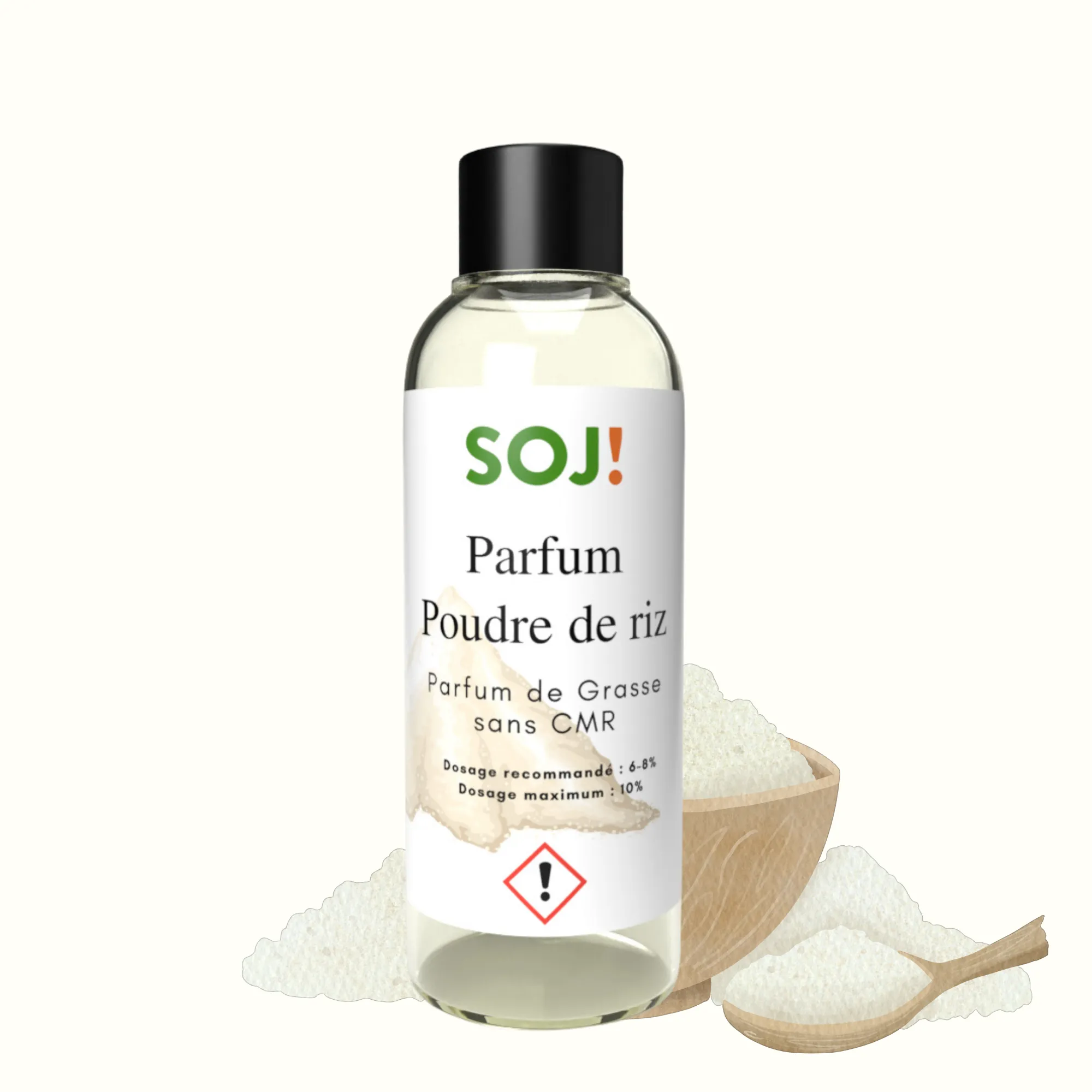 Parfum pour bougies – Poudre de riz