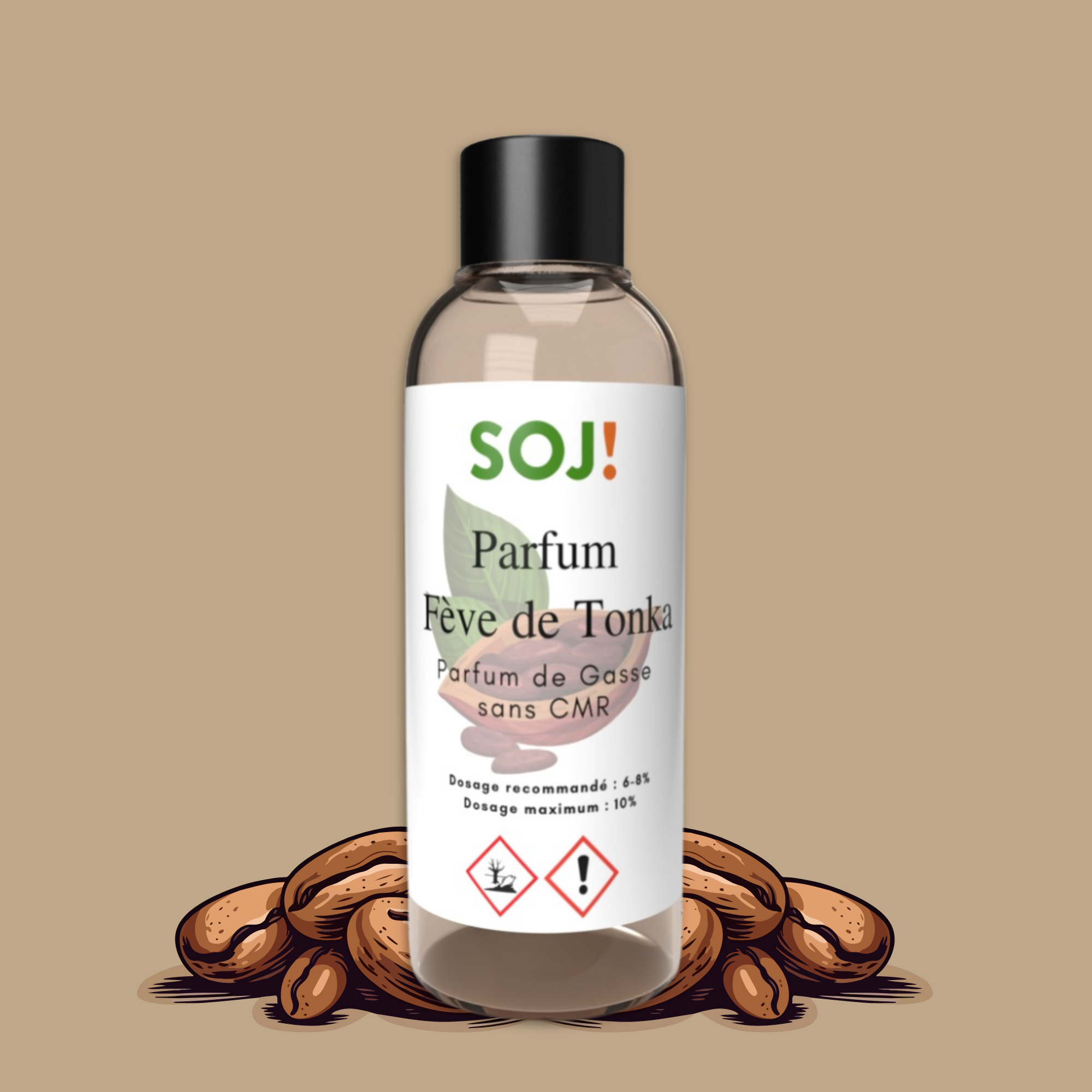 Parfum pour bougies – Fêve de Tonka