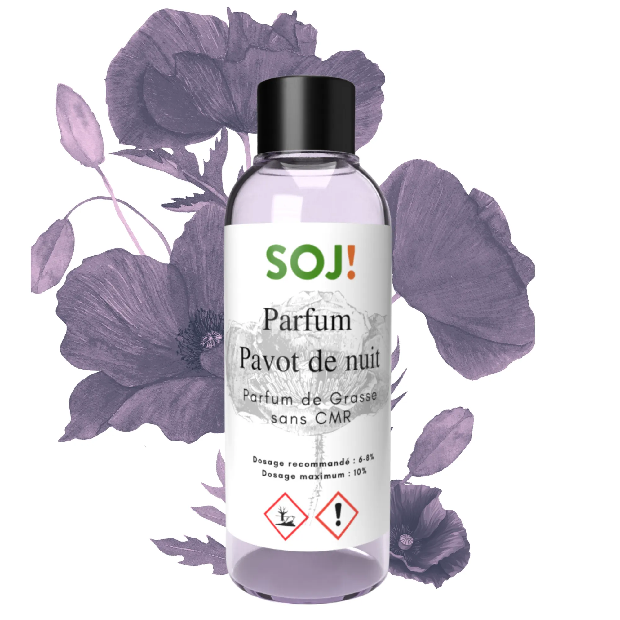 Parfum pour bougies – Pavot de nuit