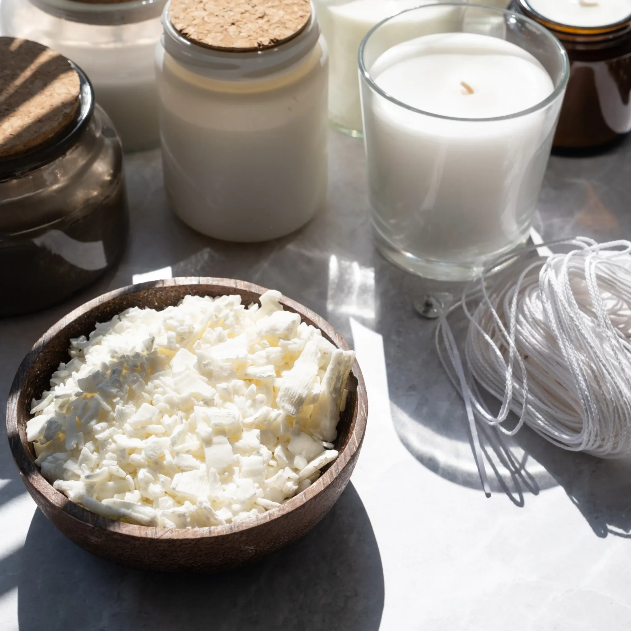 Quelle quantit&eacute; de cire pour une bougie?