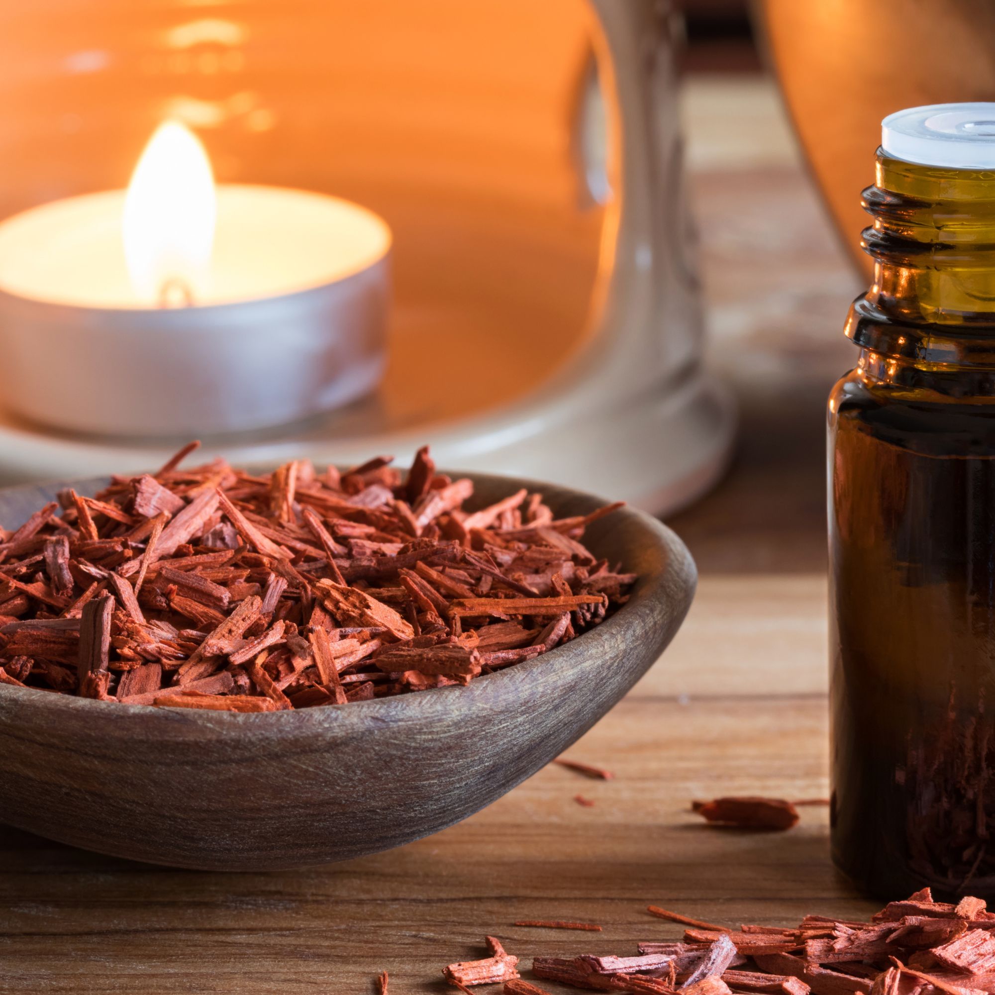 Parfum pour bougies &ndash; Cuir safran &mdash; vue 3