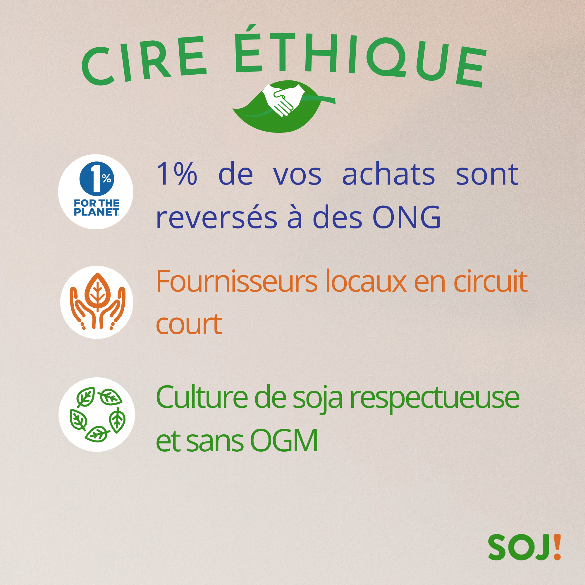 Cire de soja pour bougies coul&eacute;es &ndash; 100% Naturelle et sans OGM &mdash; vue 4