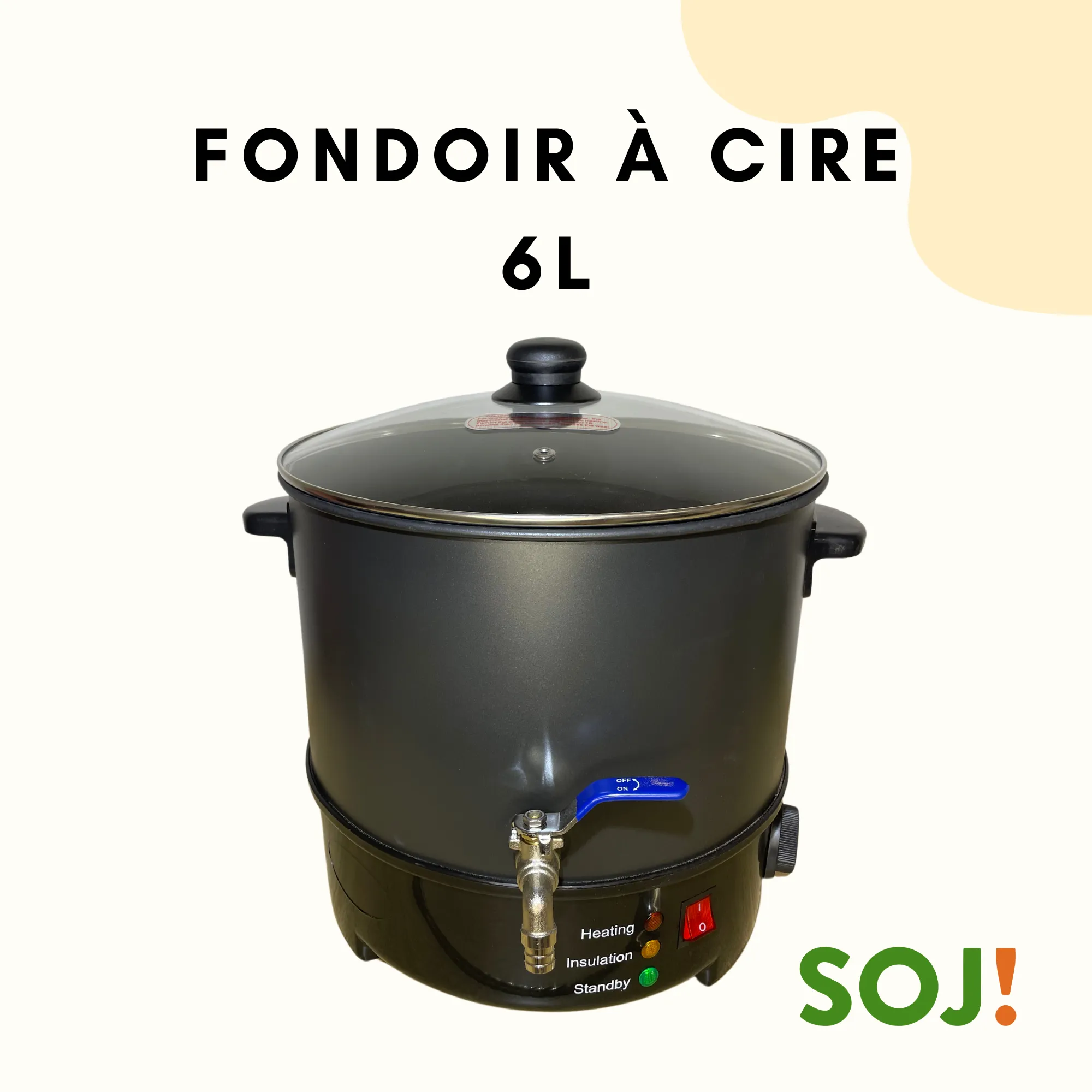 Fondoir &agrave; cire &mdash; vue 3