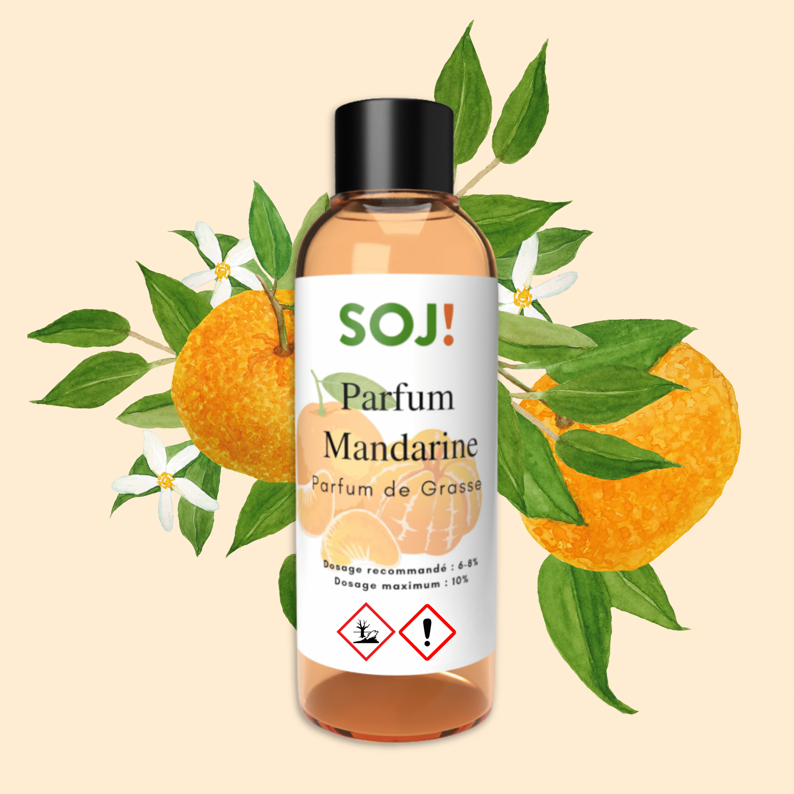 Parfum pour bougies – Mandarine