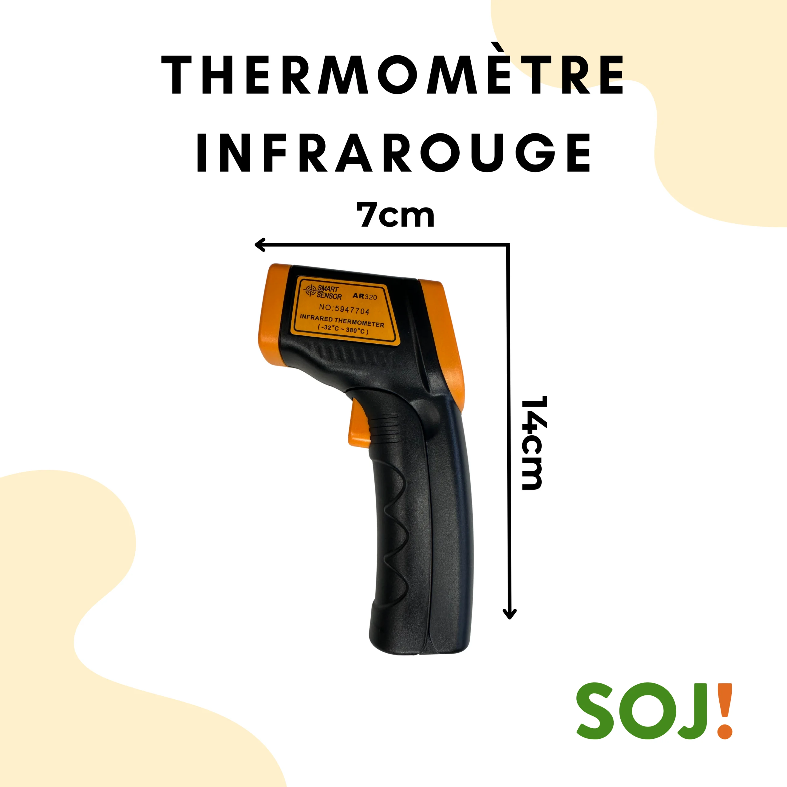 Thermom&egrave;tre infrarouge &mdash; vue 2