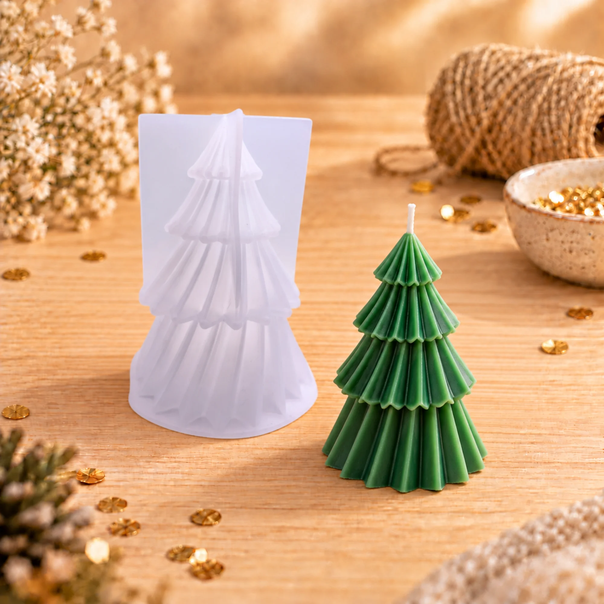 Moule Sapin Bougie