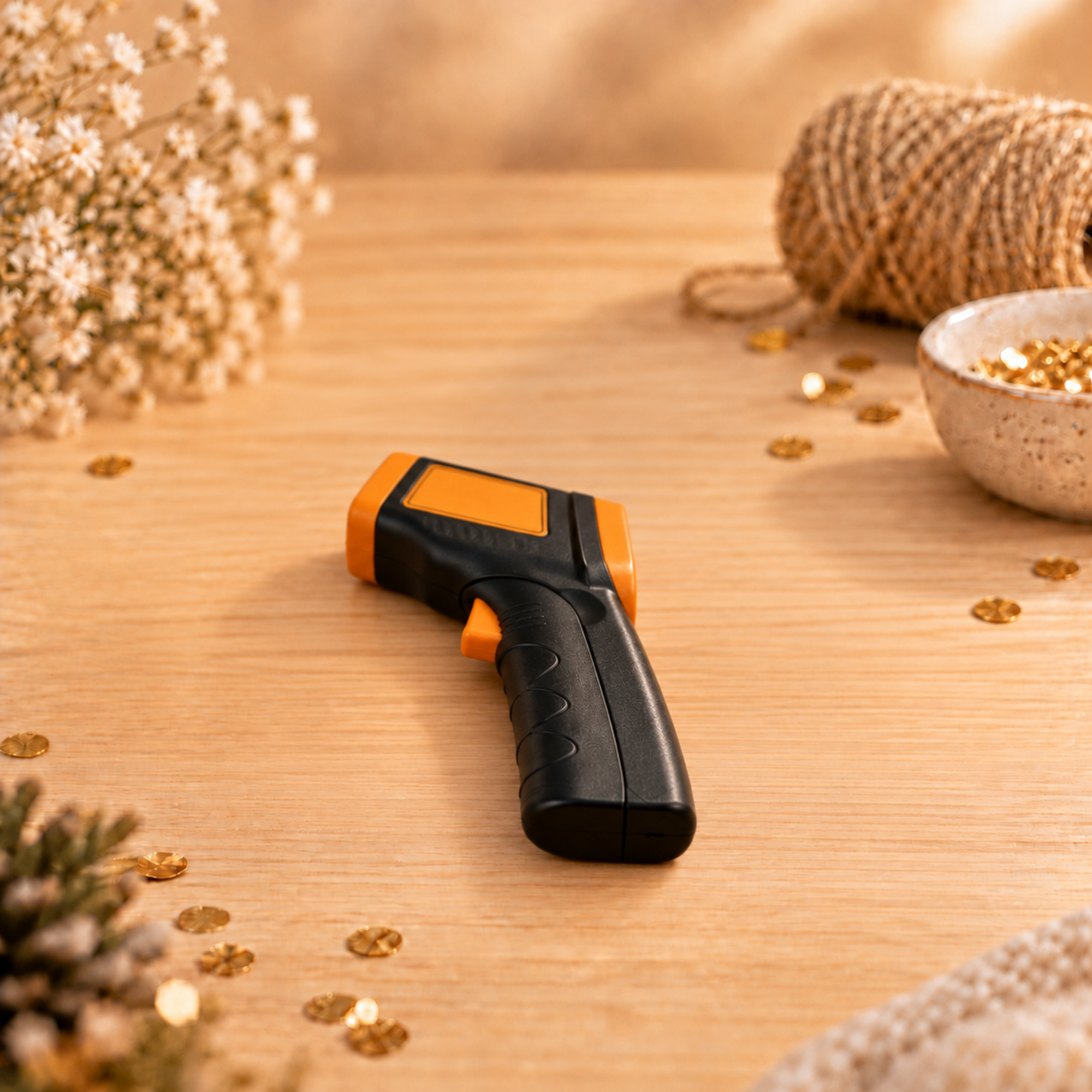 Thermometre Laser Bougie